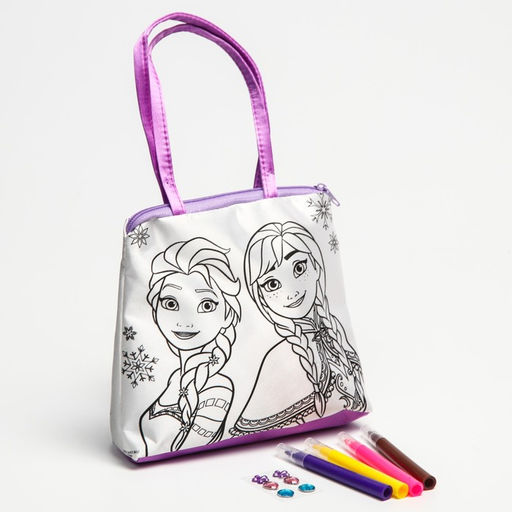 Набор для творчества Сумка-раскраска с фломастерами, Холодное сердце - Disney фото 2