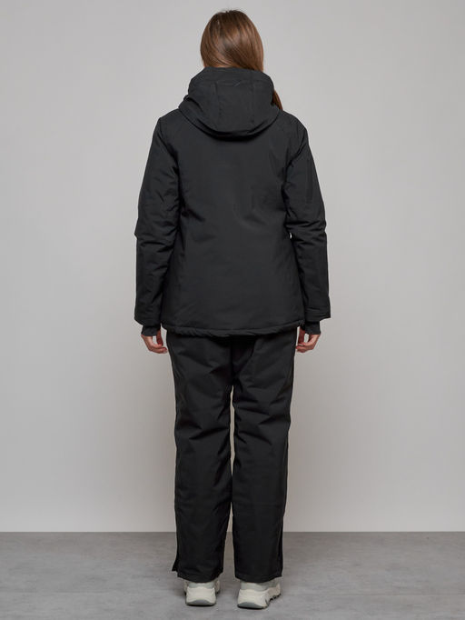 Горнолыжный костюм женский зимний черного цвета 005Ch - Chunmai фото 4