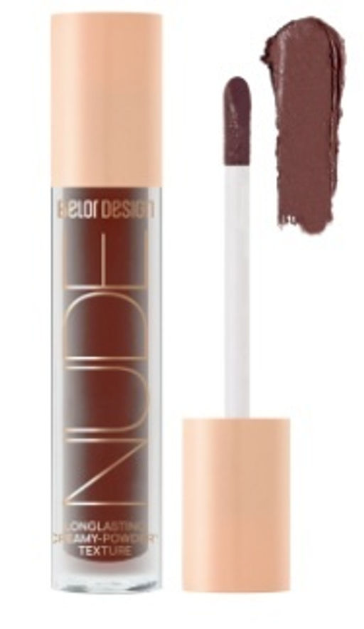 BelorDesign Тени жидкие матовые NUDE HARMONY тон 14 plum cake 4.6г