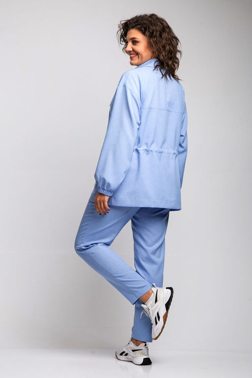 Костюм Liona Style 946 голубой  фото 5