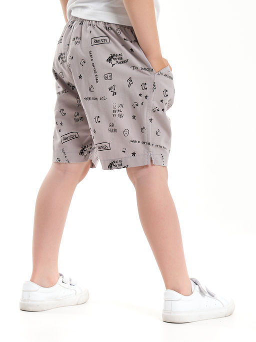 Шорты для мальчика UD 7952 св.серый - Mini maxi фото 4
