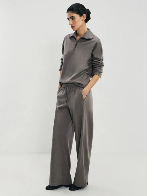 Широкие брюки с эластичным поясом / Zarina  фото 5