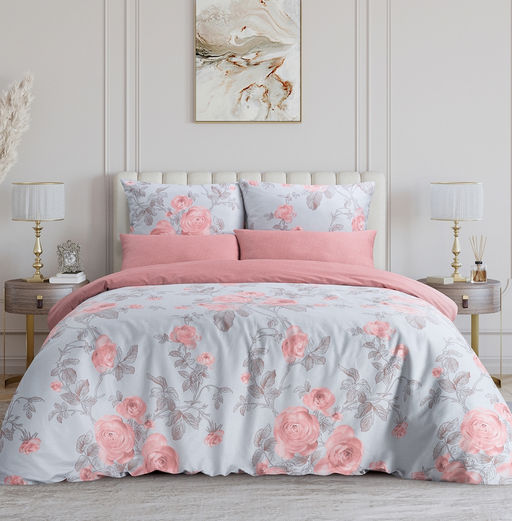 Постельное белье Роза Семейный + 4 наволочки