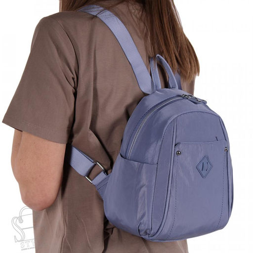 Рюкзак женский текстильный 3561OL l.blue OOL HKoule/20 в Новосибирске