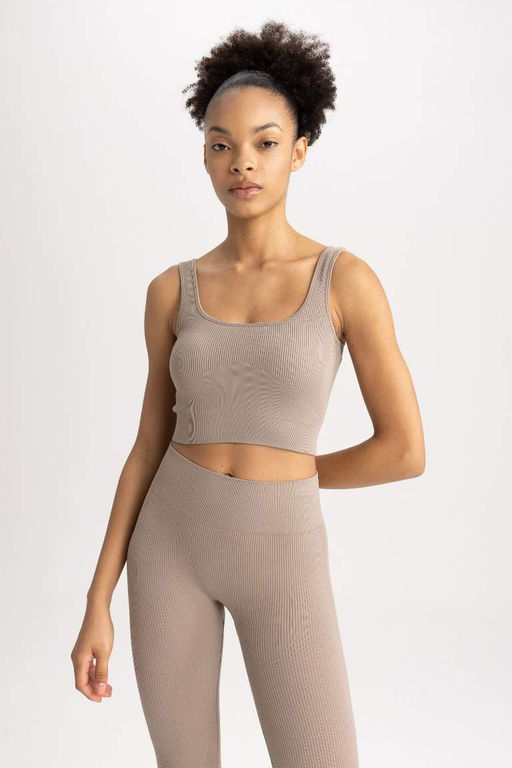 DeFactoFit Бюстгальтер с круглым вырезом  фото 3