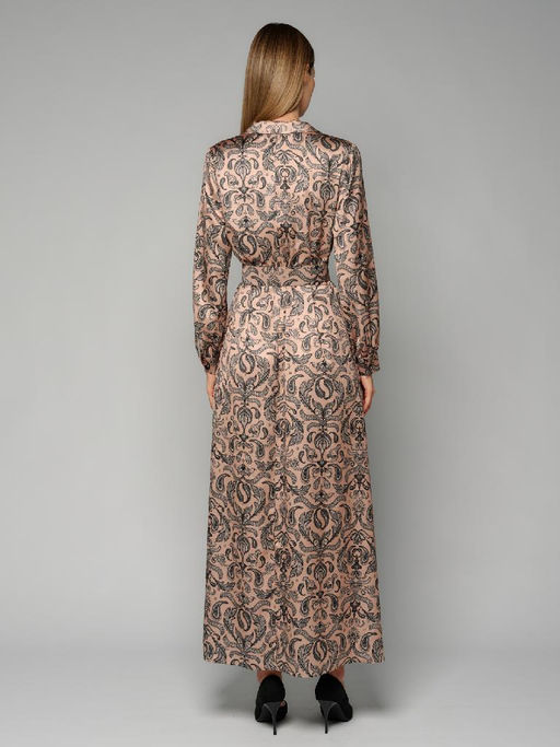 Платье женское 12411-35147 multicolor-beige - Eleganzza фото 3