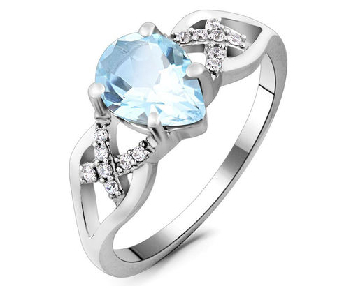 Кольцо, топаз, Корона