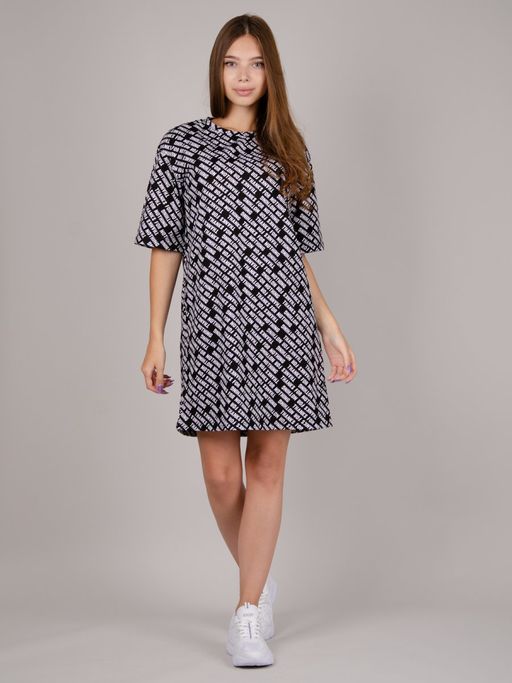 Туника "Аризона" черный, трикотаж