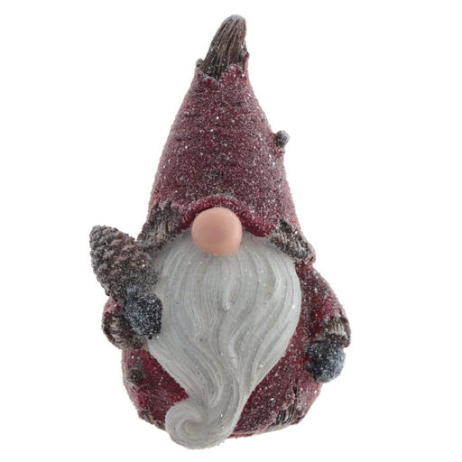 Фигурка декоративная "Гном", L10 W8 H16 см, 3в.