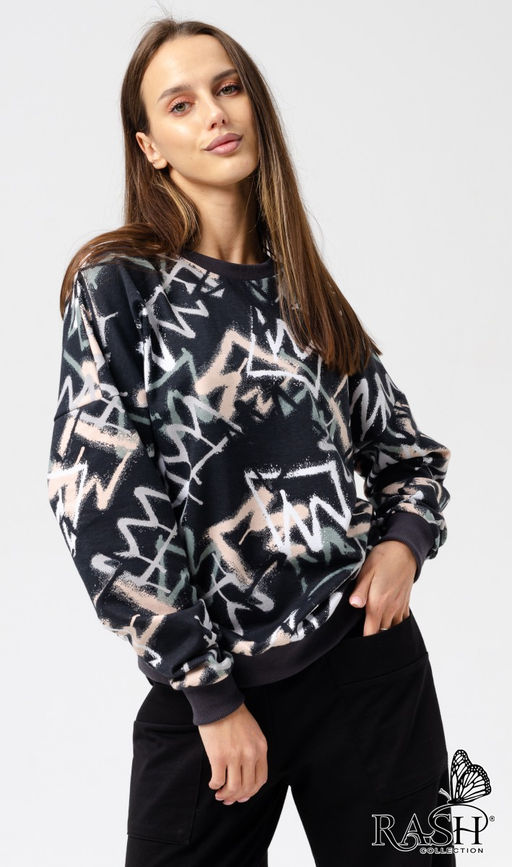 Свитшот "Неон" Цвет:как на фото