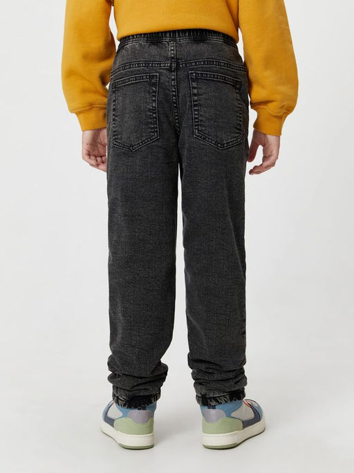 ACOOLA / Брюки джинсовые (утепленные) детские для мальчиков Gorman темно-серый  фото 6