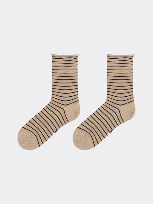 Женские высокие носки без резинки в цвете капучино Цена за 5 пар! - Mark formelle фото 2