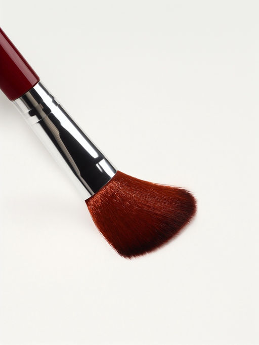 Цена за 3 шт. Кисть для макияжа, 14 (± 1) см, коричневая