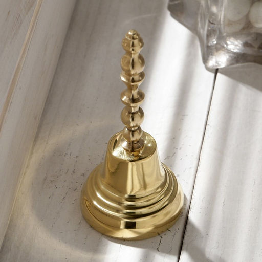 Колокольчик Валдайский Позвонок №3, полированный, с длинной ручкой, d=40 мм - Simaland фото 2