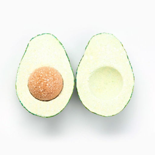 Бомбочка для ванны «Авокадо», 130 г, аромат мяты и яблока, BEAUTY FOOD