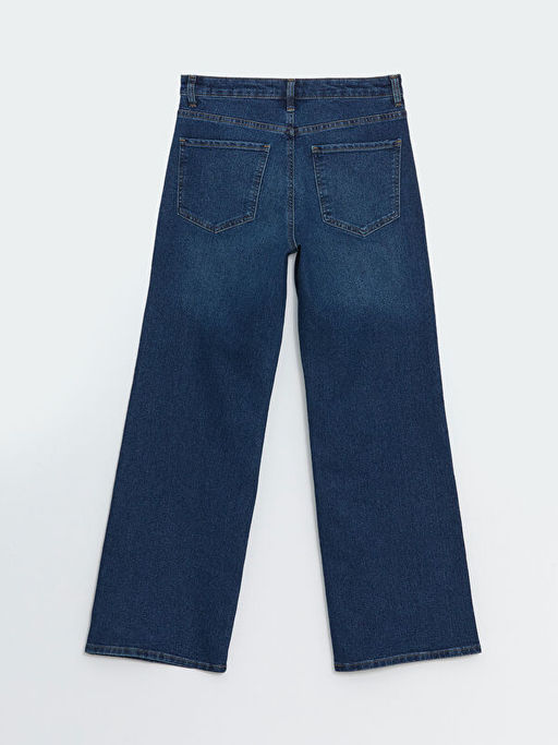 Wideleg Kad?n Jean Pantolon