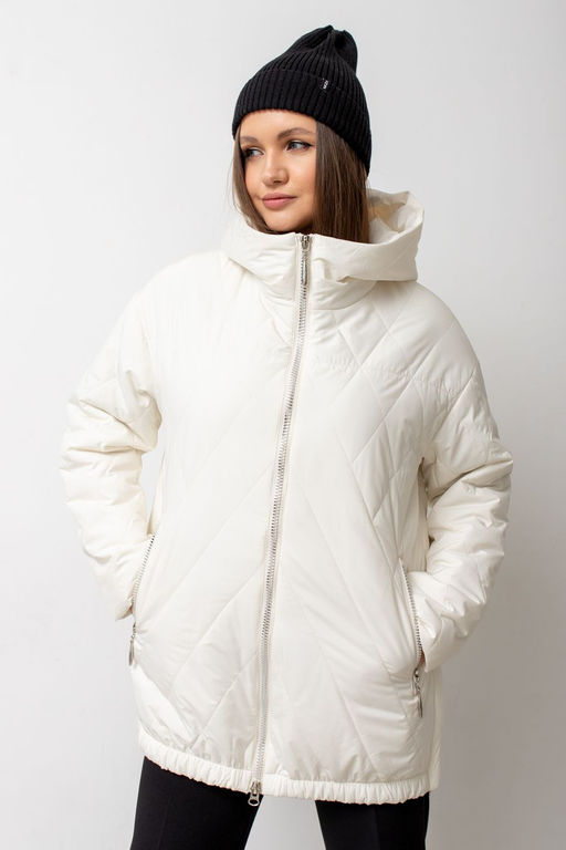 Куртка К-73633 экрю - Took a look фото 12