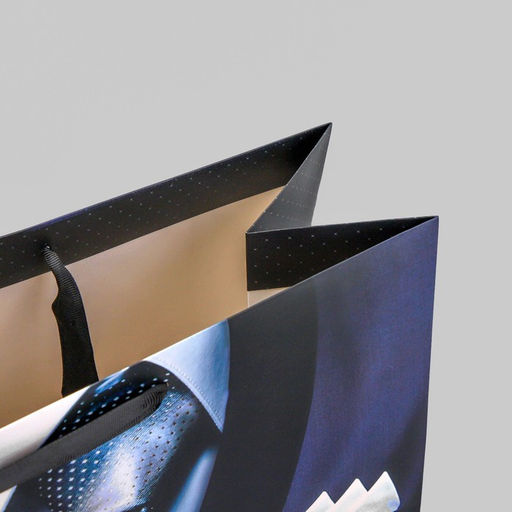 Пакет подарочный ламинированный, упаковка, «Best man», XL 49×40×19 см