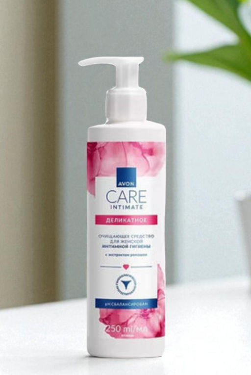Деликатное очищающее средство для женской интимной гигиены с экстрактом ромашки, 250 мл