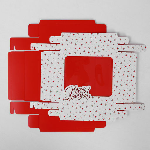 Коробка подарочная Happy New Year, 23.5 20.5 5.5 см - Дарите счастье фото 6