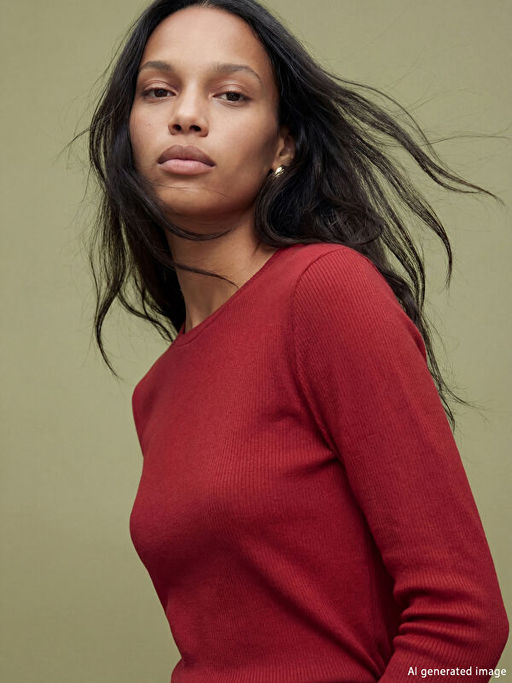 Bisiklet Yaka Kad?n Body