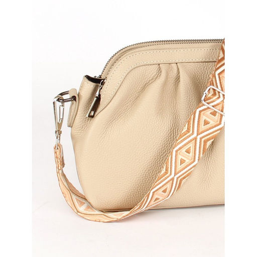 Плечевой ремень (стропа) ADEL-239/регулируемый, макс длина 150см, бриллиант бежевый тем 265783 - Adelia фото 3