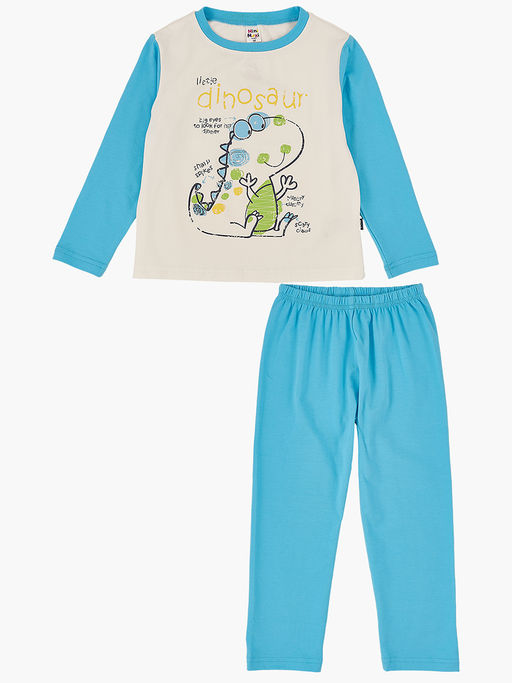 Пижама UD 1057 касар/голубой