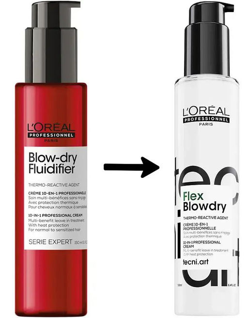 Термозащитный крем для волос Flex Blowdry, 150 мл - Loreal professionnel фото 4
