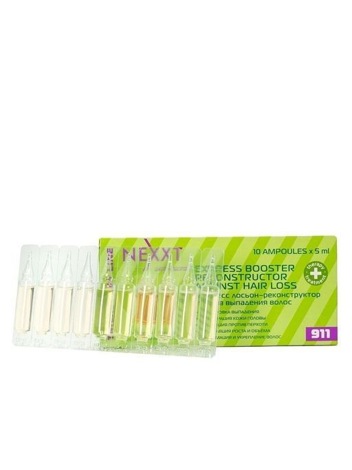 NEXXT Express Booster Reconstructor Against Hair Loss Экспресс лосьон-реконструктор против выпадения  фото 2
