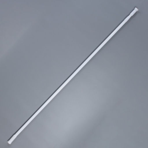 Карниз для ванной Доляна, телескопический, 140-260 см, белый