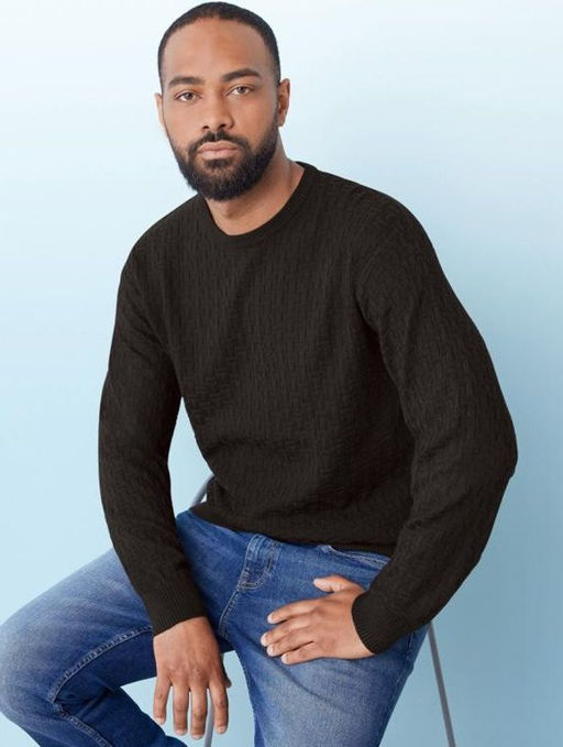 Мужской вязаный свитер LIVERGY  фото 4