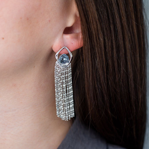 Серьги Арт. 3-3238-W - MyGemma фото 2