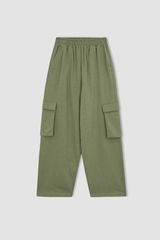 Спортивные брюки-карго Cool Jogger из тонкой ткани с карманами - Defacto фото 8