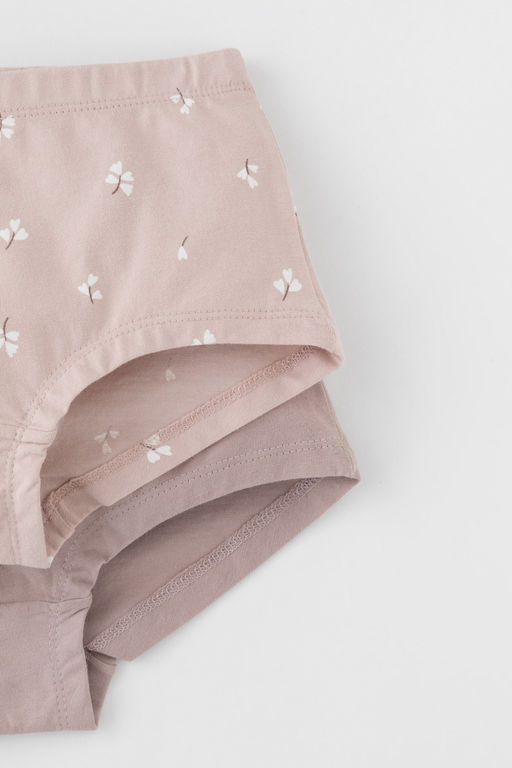 К 1968-2уп/латте,бежевый,ландыши трусы для дев - Crockid фото 5