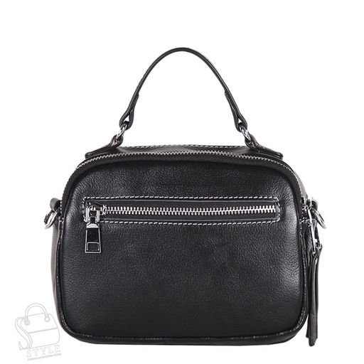 Сумка женская кожаная 8717VG black Vitelli Grassi в Новосибирске