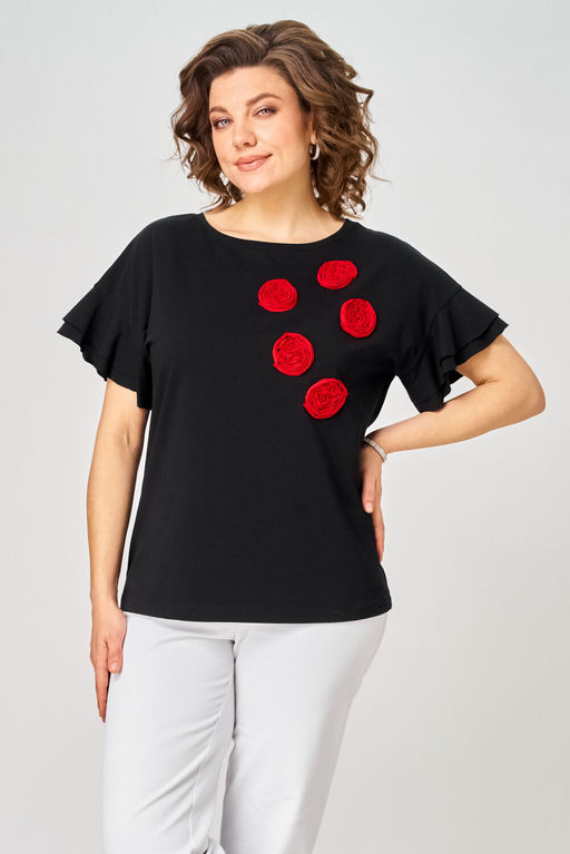 Джемпер Rumoda 2287 черный  фото 8