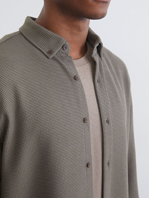 Regular Fit Uzun Kollu Erkek G?mlek