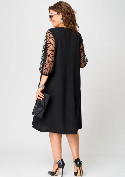 Платье EVA GRANT 7279С-Р черный