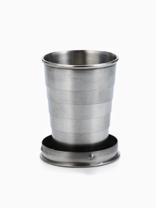 Фляжка со складной стопкой в чехле «Лев», 240 мл, 75 мл