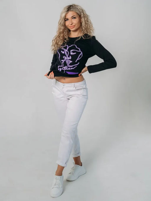 Лонгслив женский 151 - Вега фото 14