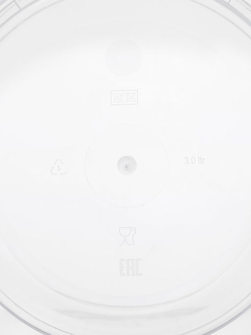 Цена за 60 шт. Ведро одноразовое с крышкой, 3 л, d=19 см, пластик пищевой, прозрачное - Simaland фото 6