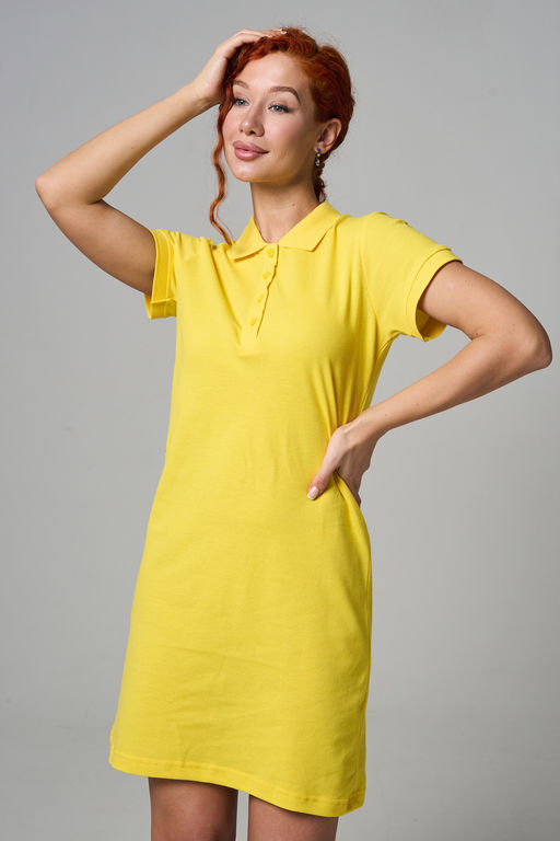 Платье-поло Натали хлопок  фото 46