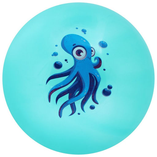 Мяч детский ZABIAKA Осьминожка, d=22 см, 60 г, цвет бирюзовый  фото 6