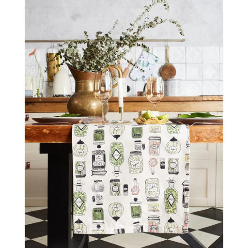 Дорожка на стол Этель Kitchenware 40х149см, 100% хлопок, саржа 190 г/м2  фото 7