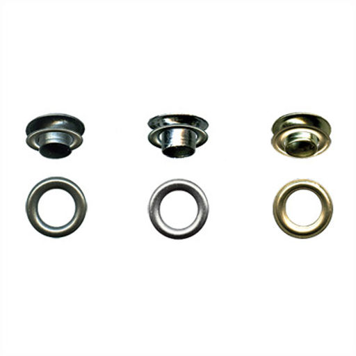 05 Люверсы ФАСОВКА d 7 мм 5 x 10 шт под оксид