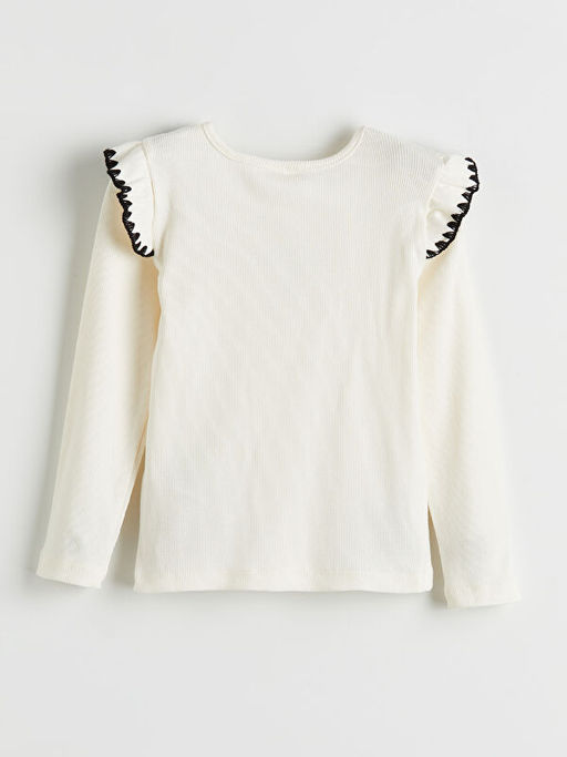 Nak??l? F?rf?r Detayl? K?z ?ocuk 3l? Tak?m