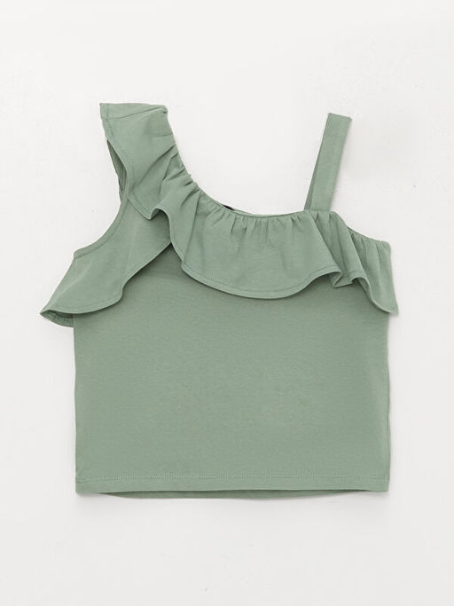 Bask?l? F?rf?r Detayl? K?z ?ocuk Atlet - Waikiki фото 2