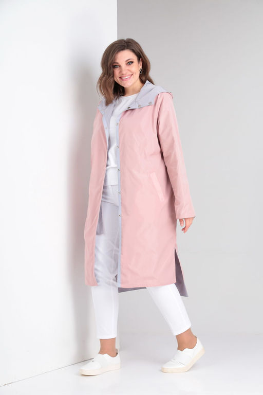 Куртка Diamant 1914-Р беж-какао фото 414