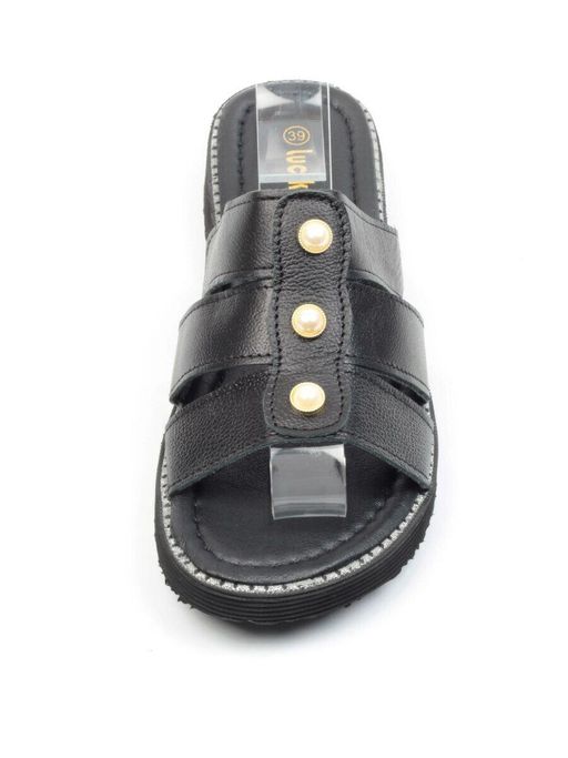 08-K18 BLACK Сандалии женские (натуральная кожа) - Фабричный китай фото 11