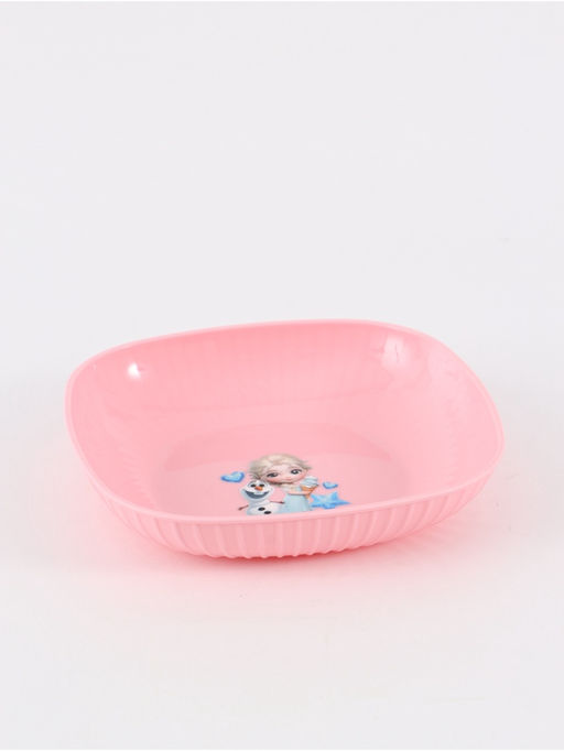 Тарелка пластиковая детская, 14,5*14,5 см, Принцесса